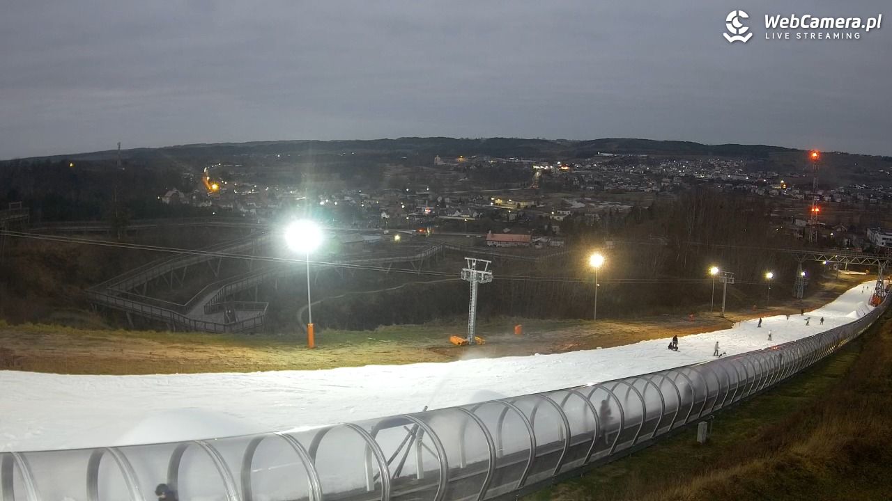 Kurza Góra - widok na stok - 21 grudzień 2025, 15:51