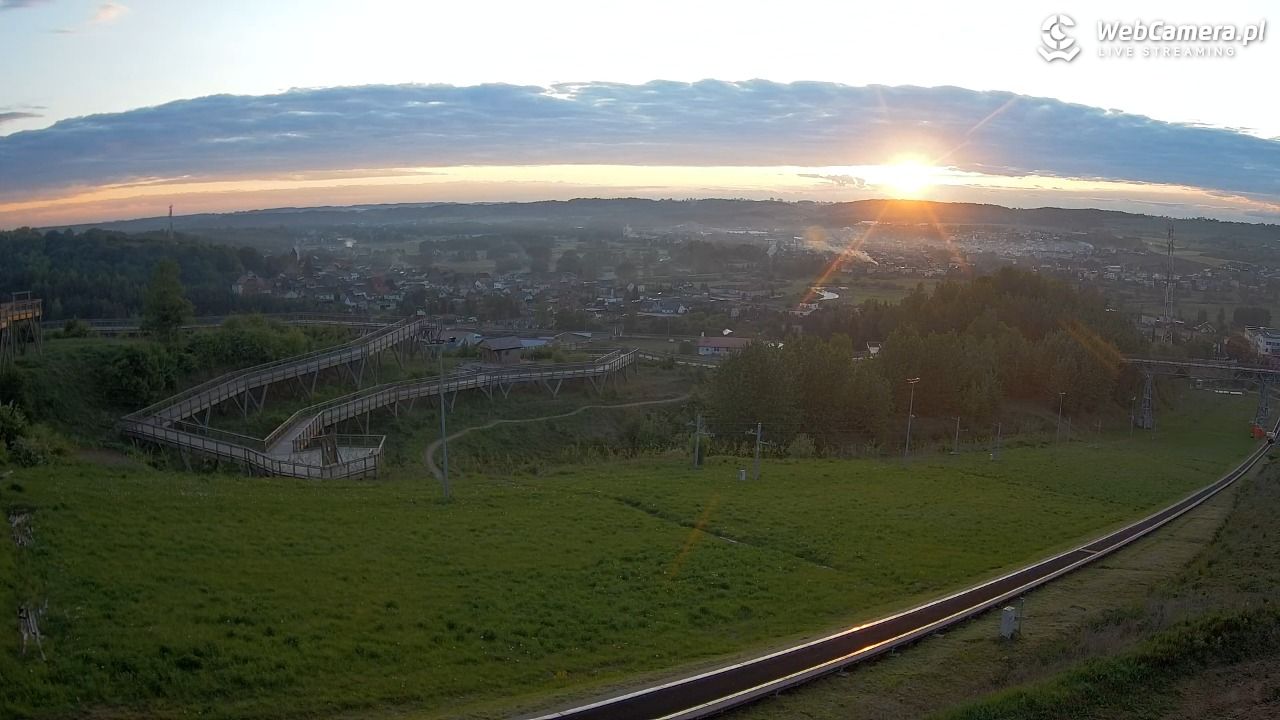Kurza Góra - widok na stok - 18 maj 2025, 20:26