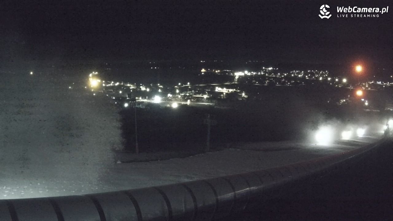 Kurza Góra - widok na stok - 24 grudzień 2025, 02:00