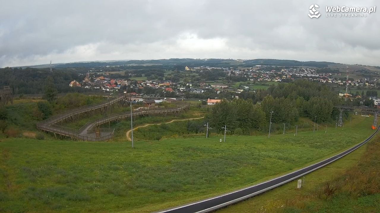 Kurza Góra - widok na stok - 30 sierpień 2025, 10:21