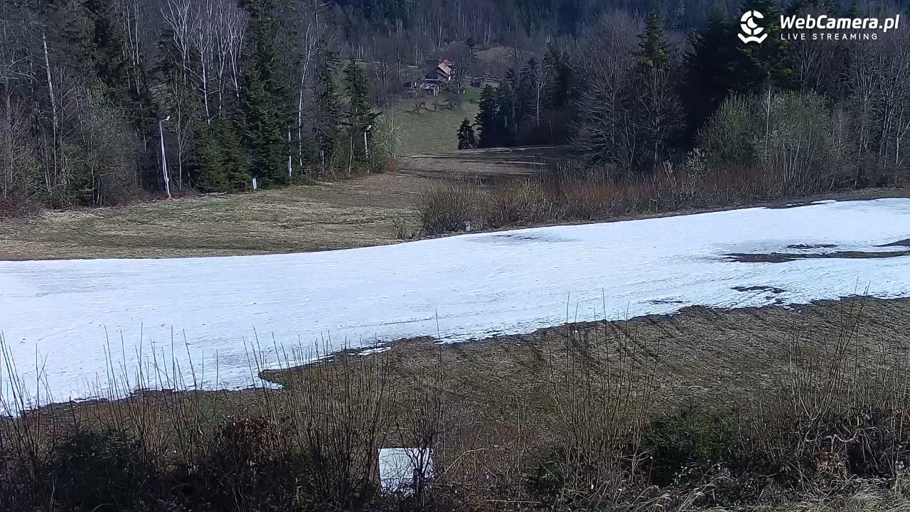 Laskowa-ski - widok na trasy - 19 marzec 2026, 10:18