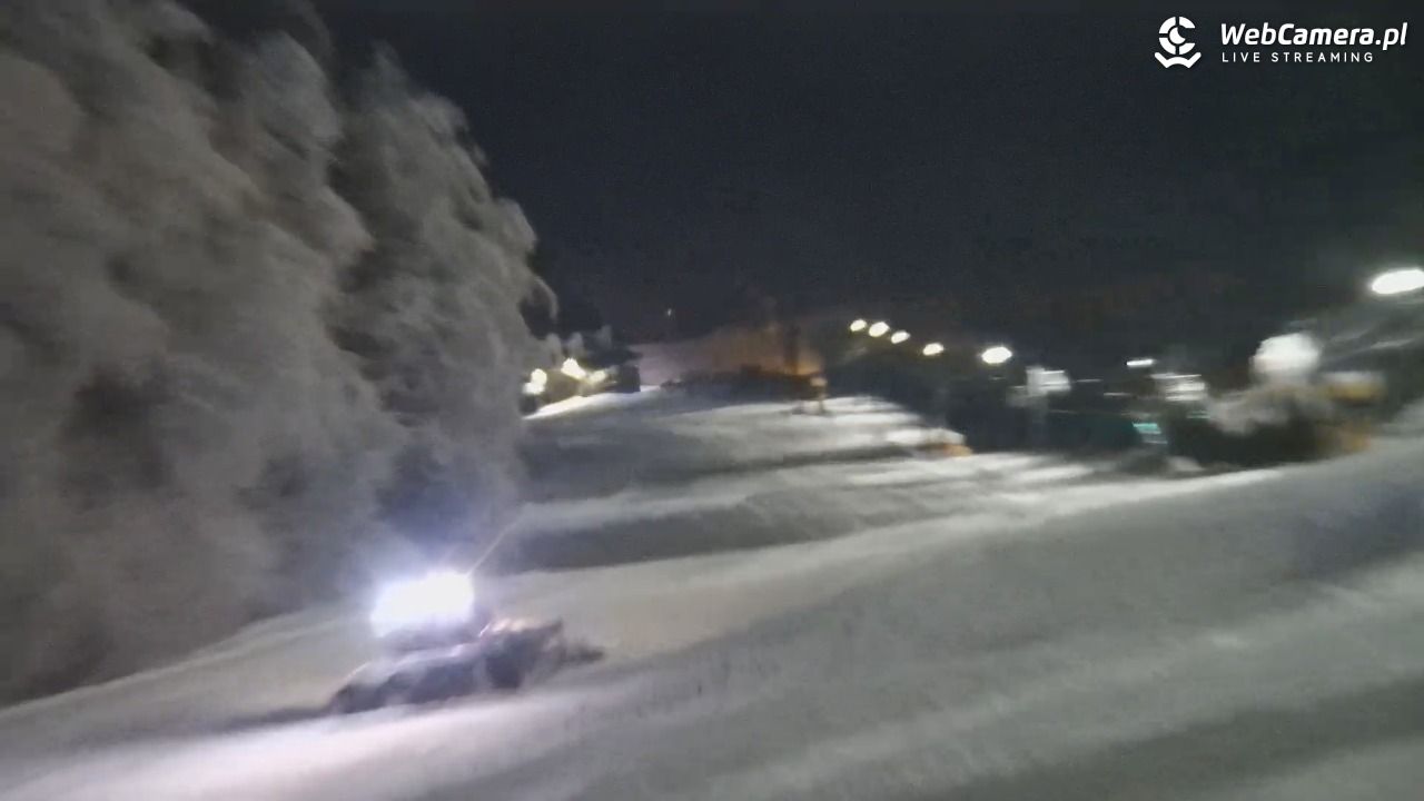 Laskowa-ski - widok na trasy - 03 luty 2026, 20:20