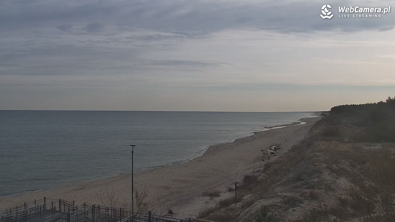 ŁAZY - widok na plażę - 13 kwiecień 2026, 07:25