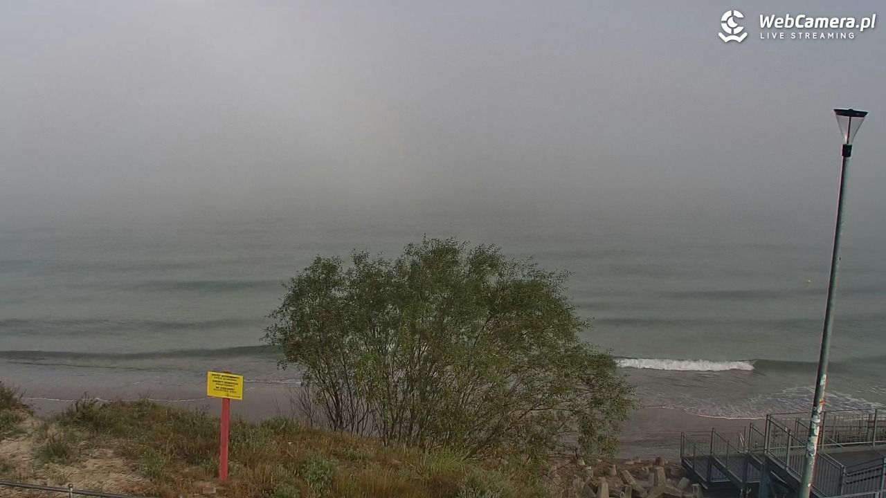ŁAZY - widok na plażę - 25 sierpień 2026, 08:29