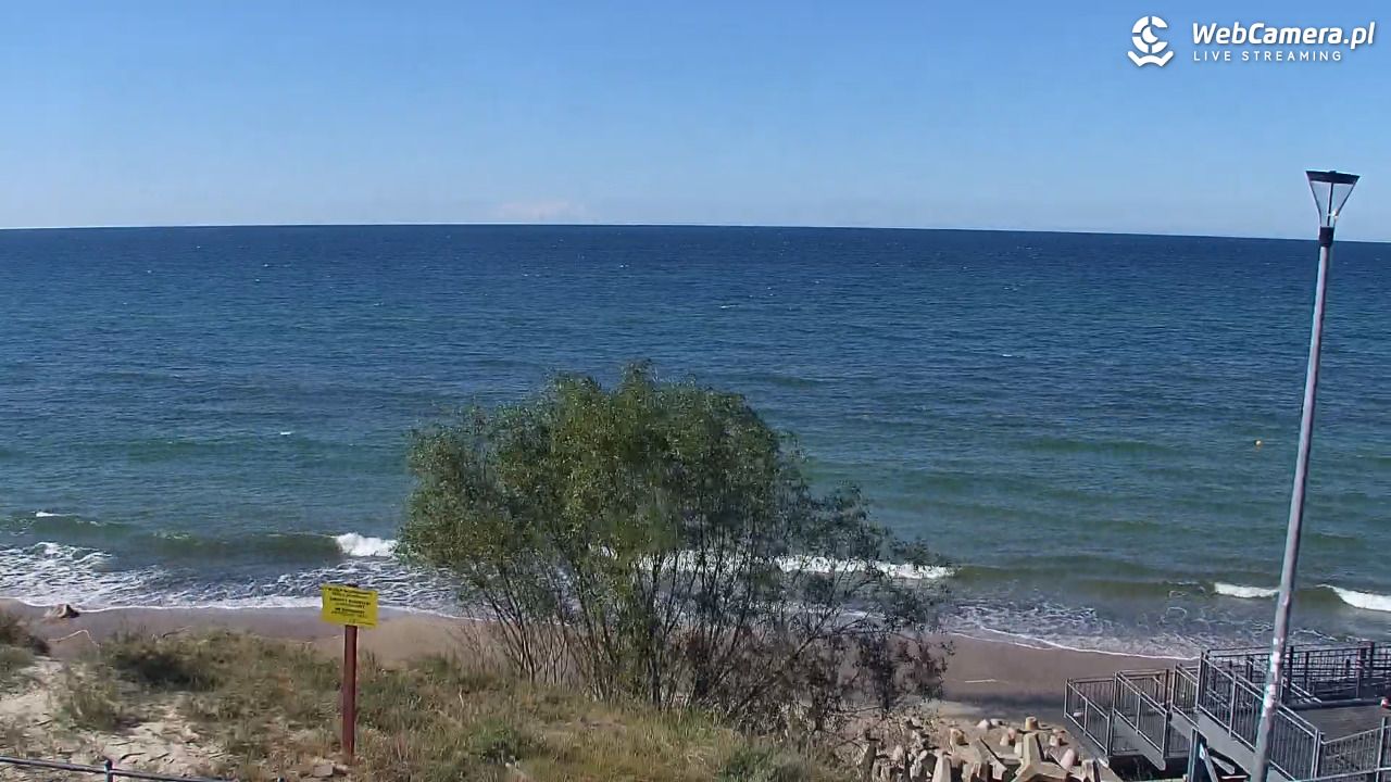 ŁAZY - widok na plażę - 25 sierpień 2026, 15:23
