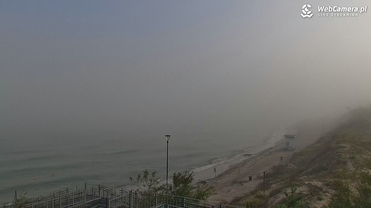 ŁAZY - widok na plażę - 25 sierpień 2026, 08:27