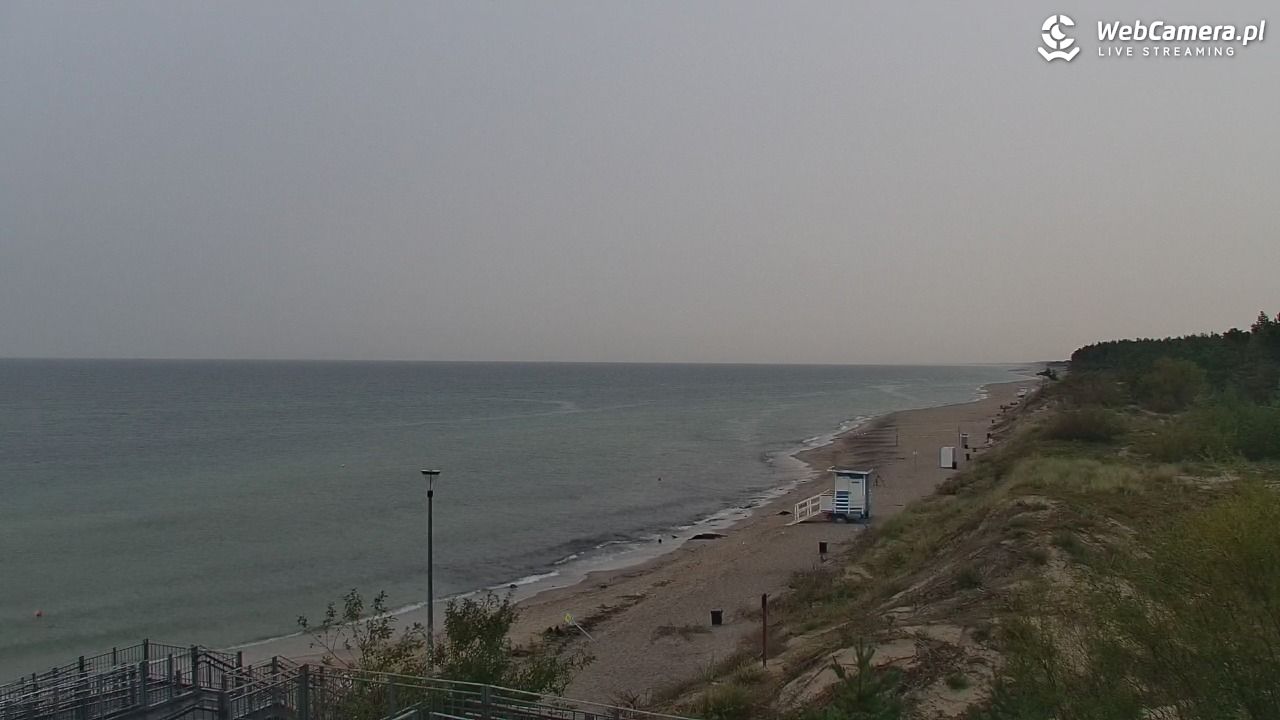 ŁAZY - widok na plażę - 29 sierpień 2026, 06:16