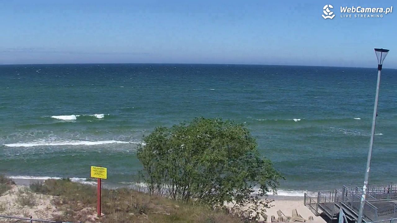 ŁAZY - widok na plażę - 30 maj 2026, 12:54