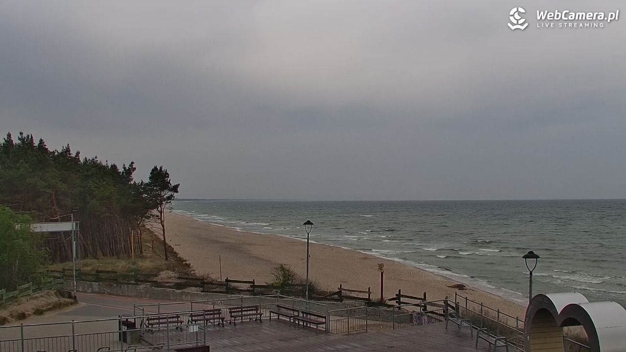 ŁAZY - widok na plażę - 30 maj 2026, 05:35