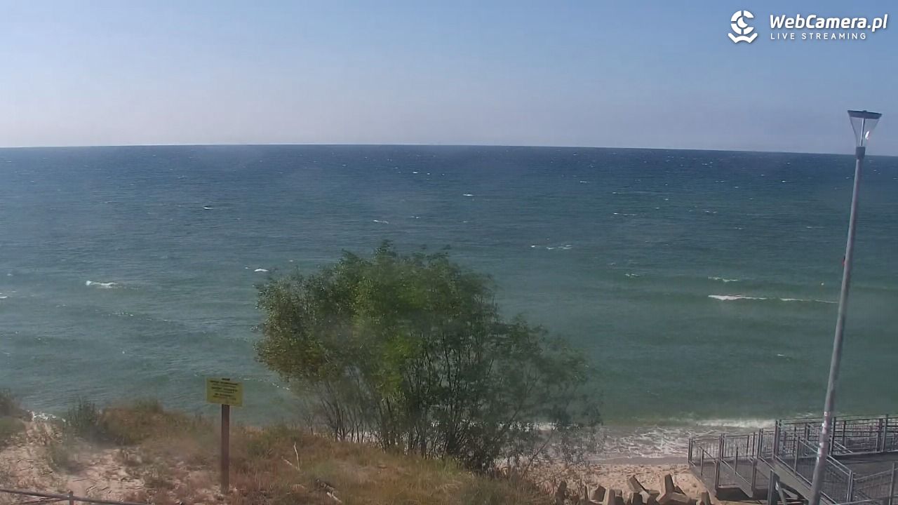 ŁAZY - widok na plażę - 15 lipiec 2026, 16:19