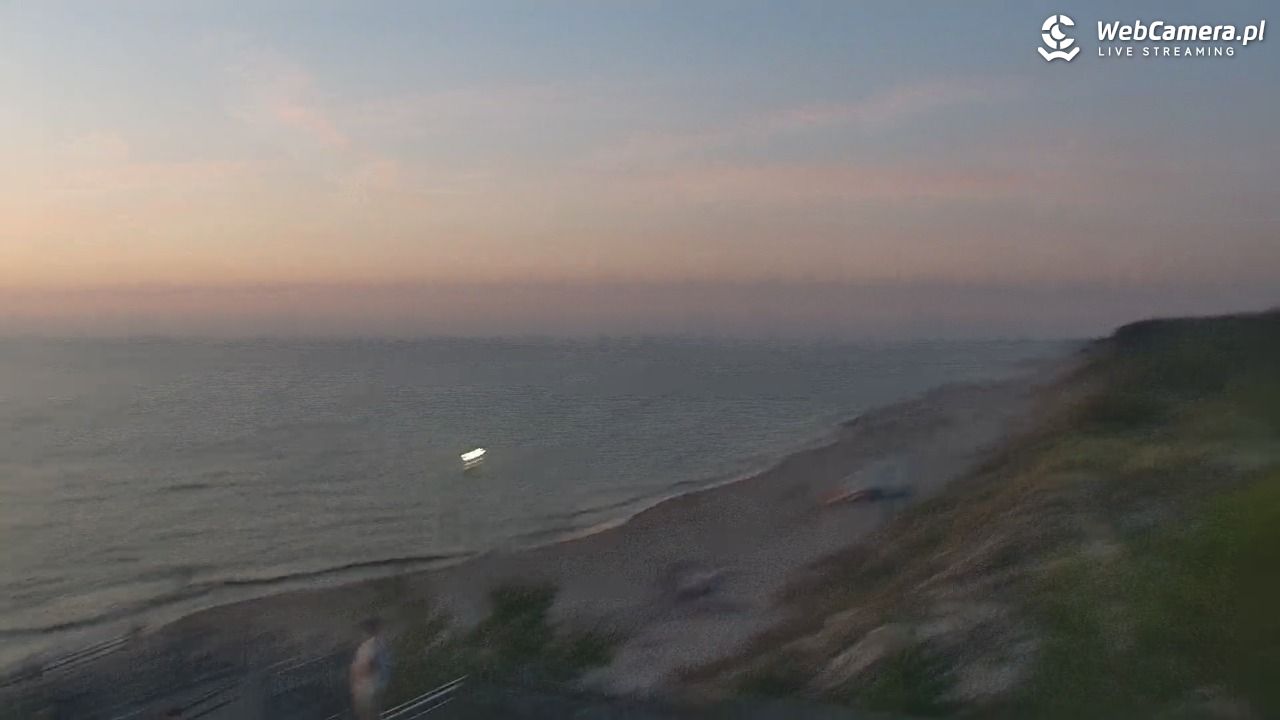 ŁAZY - widok na plażę - 16 lipiec 2026, 21:33