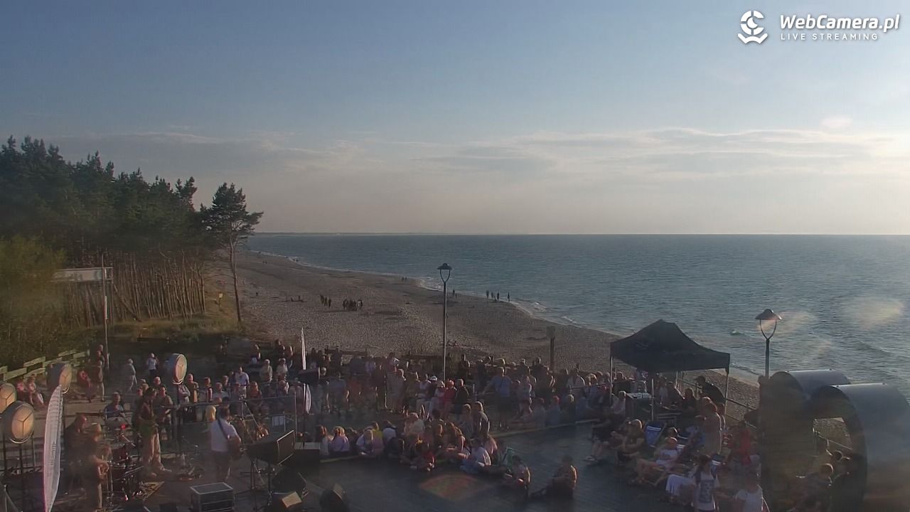 ŁAZY - widok na plażę - 16 lipiec 2026, 19:41