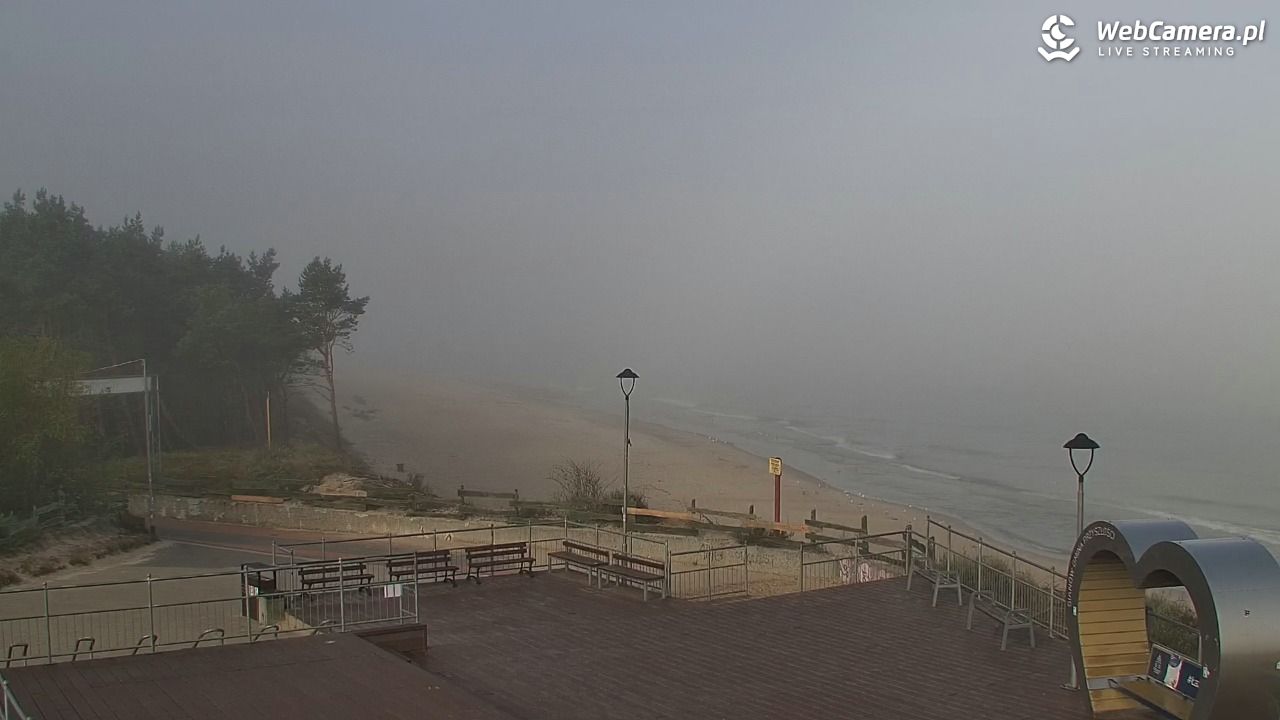 ŁAZY - widok na plażę - 25 sierpień 2026, 08:27