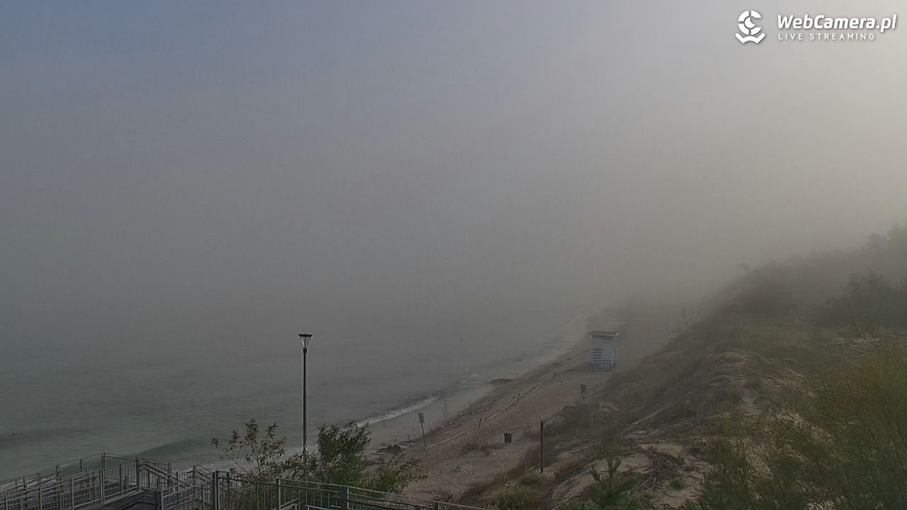 ŁAZY - widok na plażę - 25 sierpień 2026, 08:29