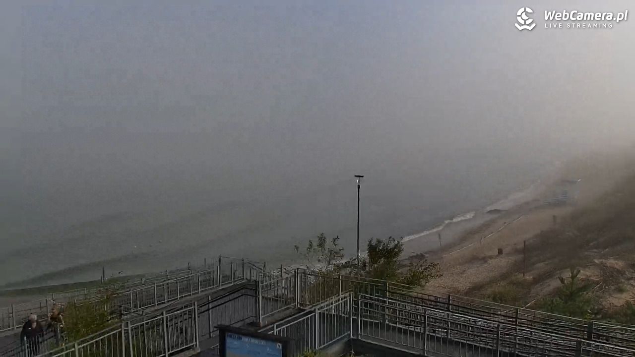 ŁAZY - widok na plażę - 25 sierpień 2026, 08:50