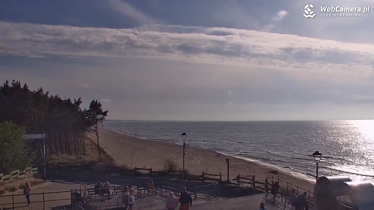 ŁAZY - widok na plażę - 31 maj 2026, 18:04