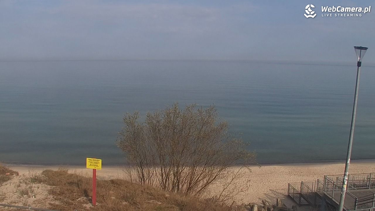 ŁAZY - widok na plażę - 16 kwiecień 2026, 09:08