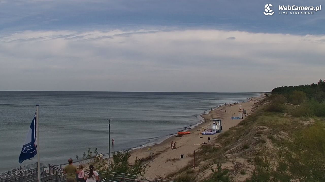 ŁAZY - widok na plażę - 28 sierpień 2026, 11:14