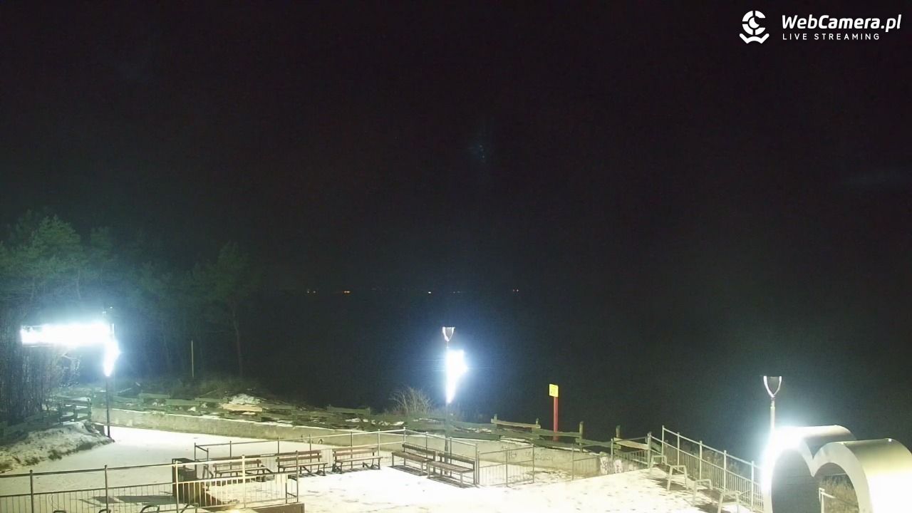 ŁAZY - widok na plażę - 26 listopad 2025, 05:33