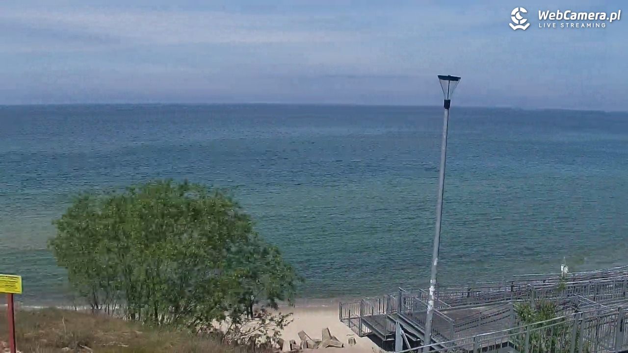 ŁAZY - widok na plażę - 01 czerwiec 2026, 13:12