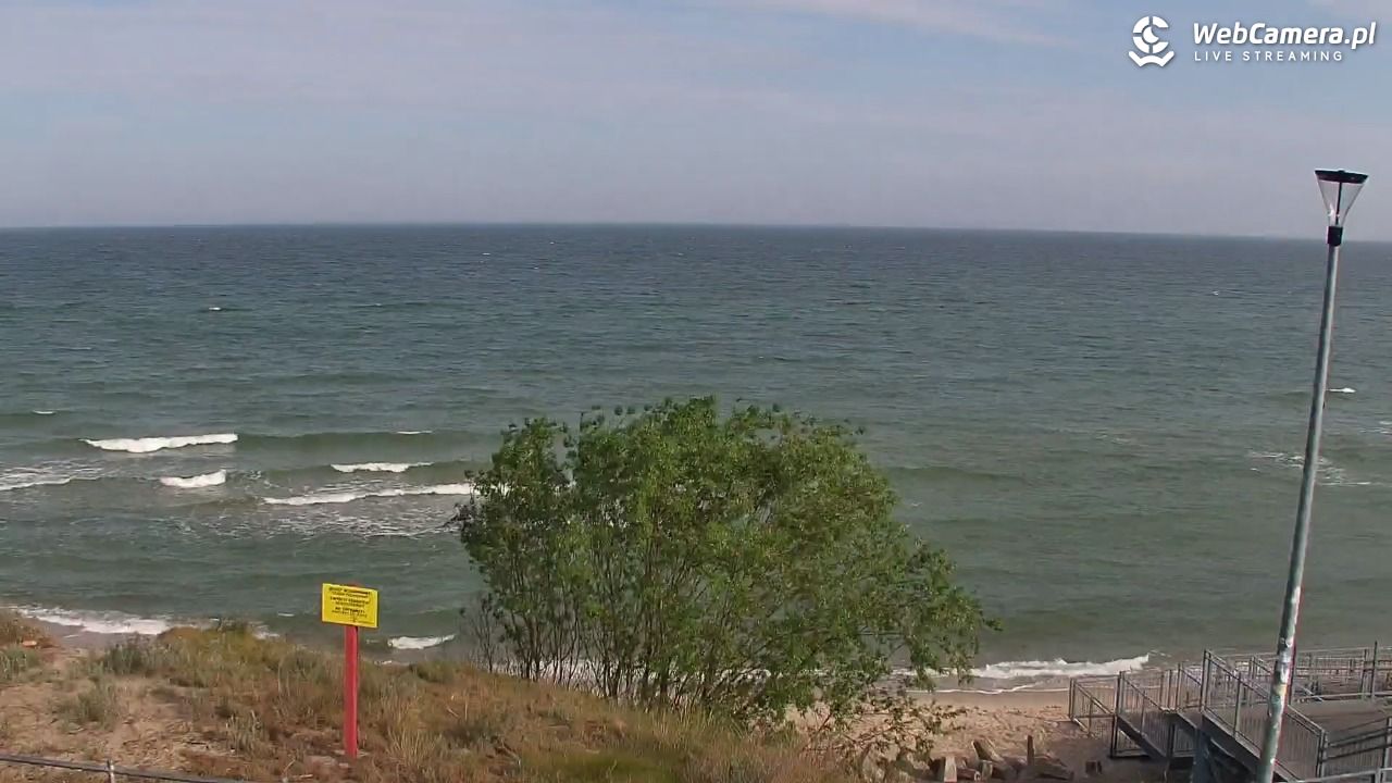 ŁAZY - widok na plażę - 30 maj 2026, 08:02