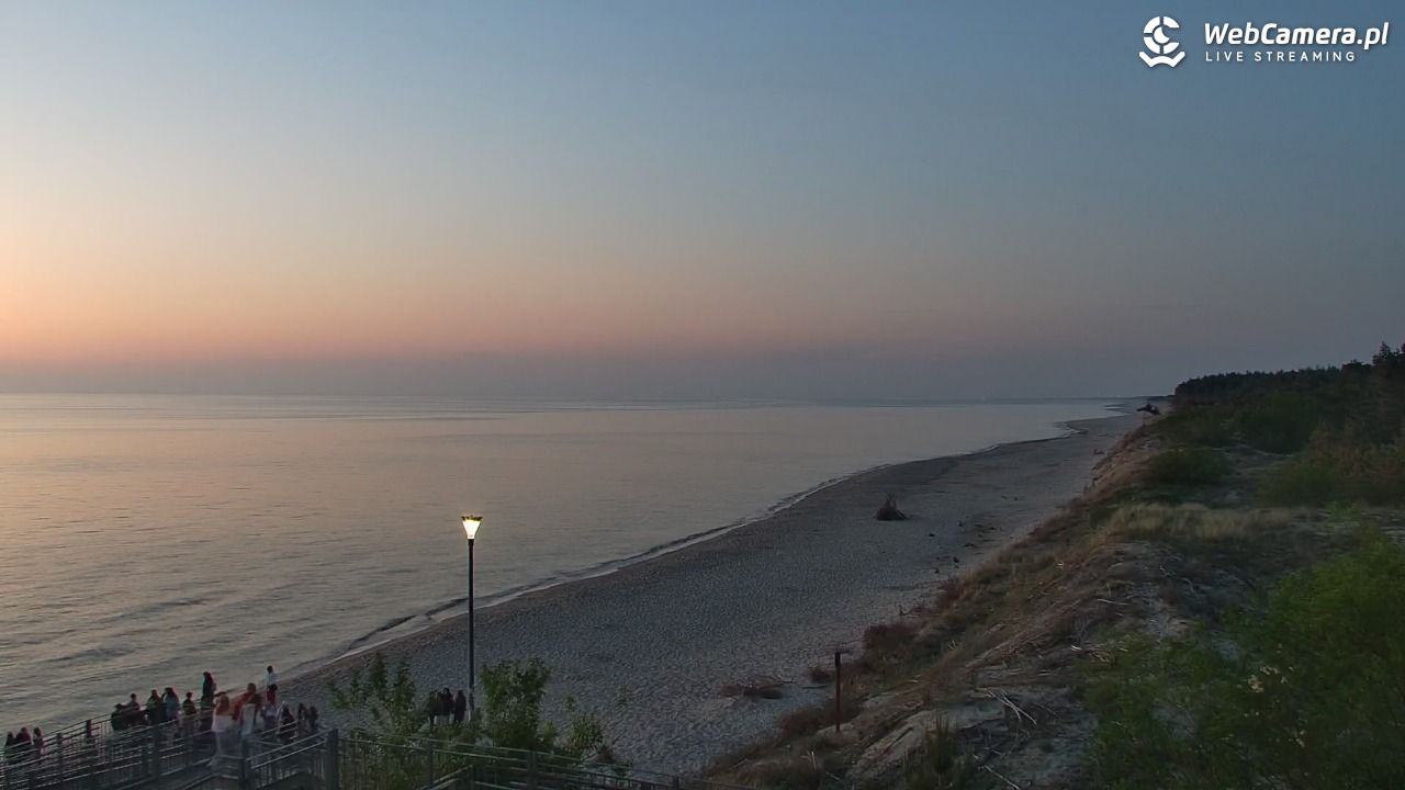 ŁAZY - widok na plażę - 01 czerwiec 2026, 21:47