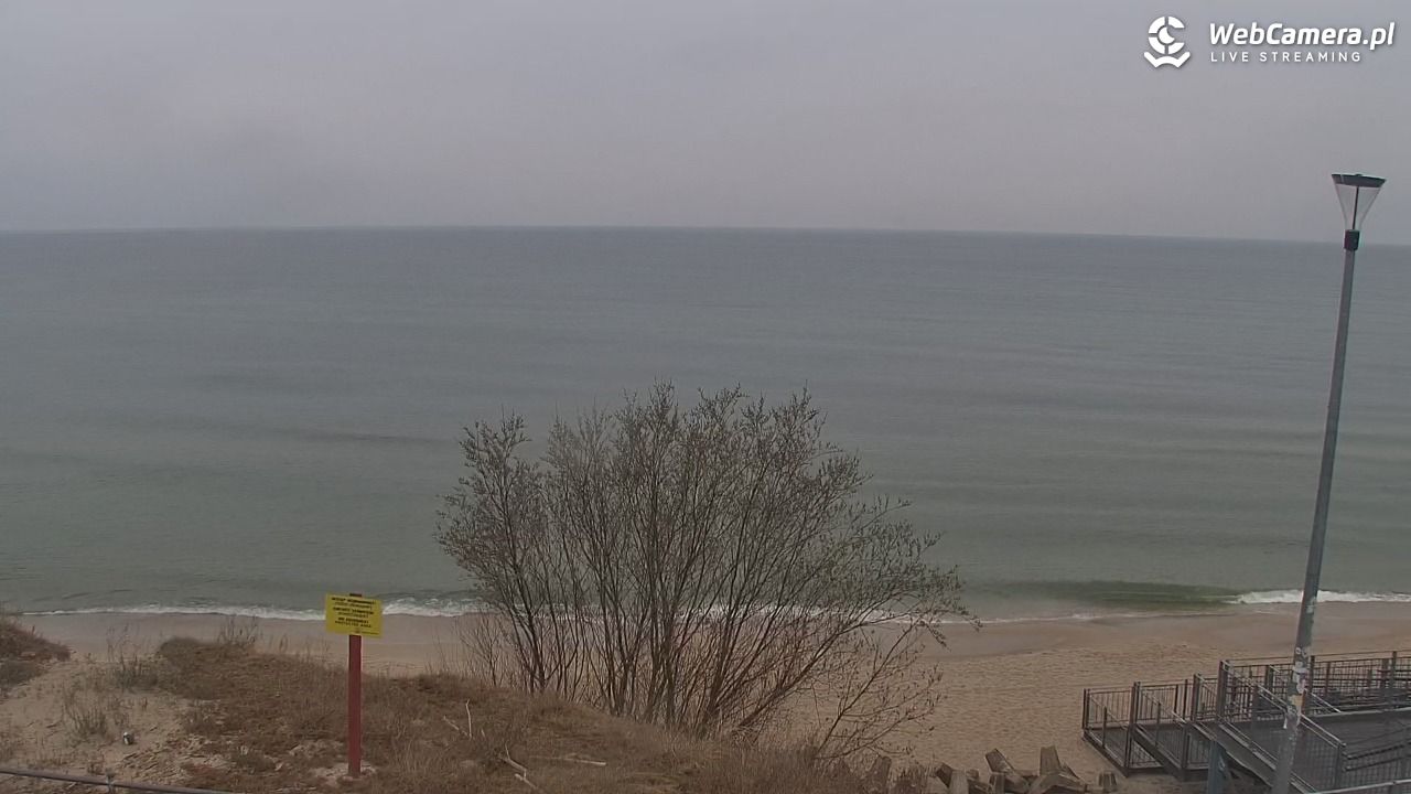 ŁAZY - widok na plażę - 14 kwiecień 2026, 17:26