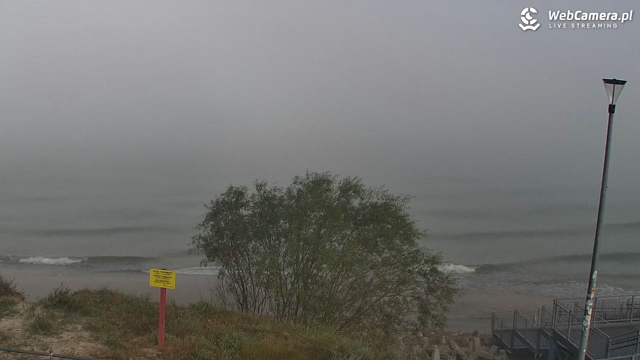ŁAZY - widok na plażę - 25 sierpień 2026, 08:36