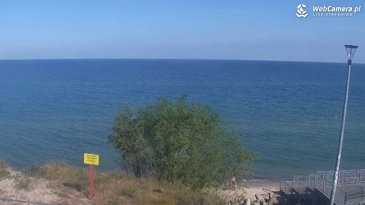 ŁAZY - widok na plażę - 16 lipiec 2026, 09:10