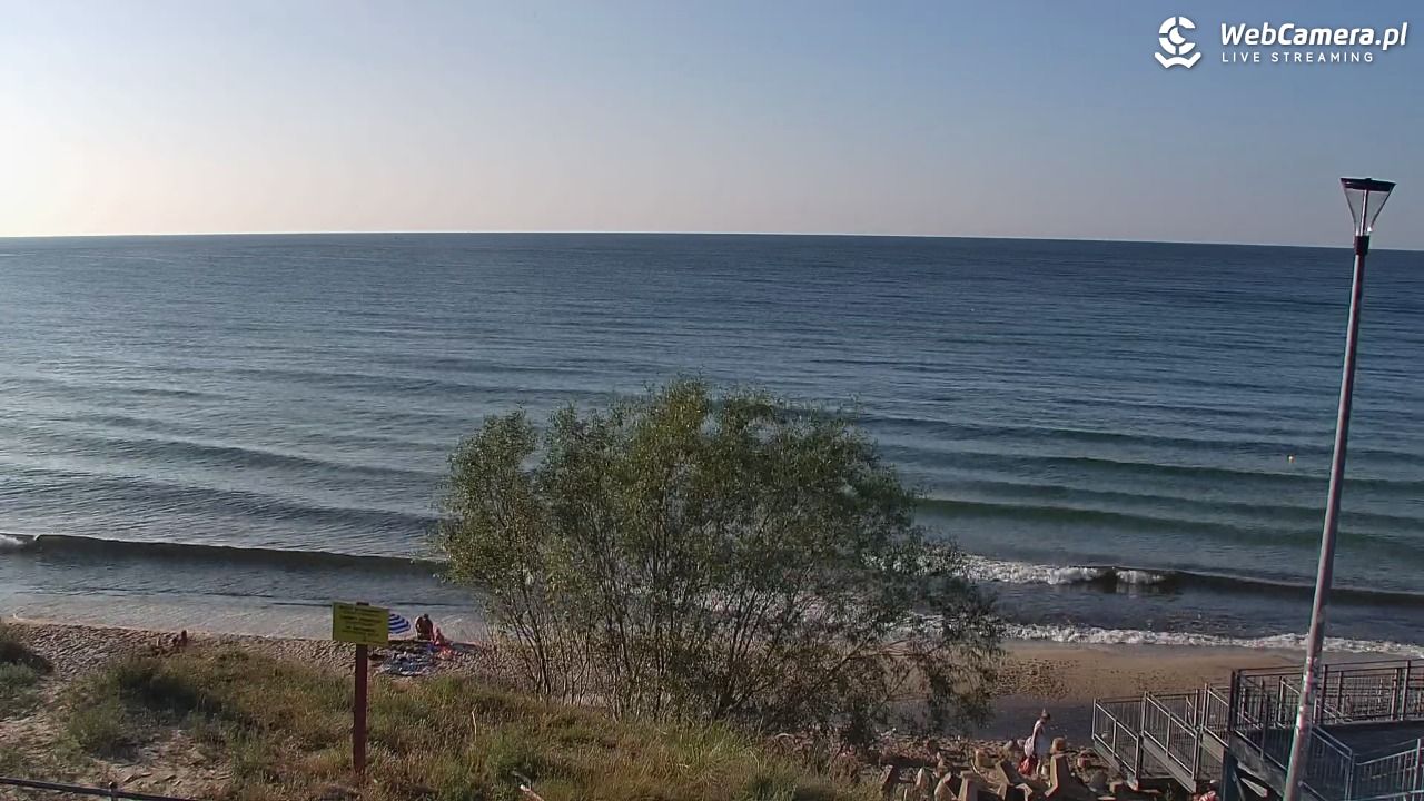 ŁAZY - widok na plażę - 27 sierpień 2026, 17:48