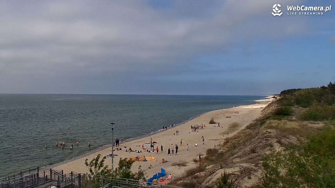 ŁAZY - widok na plażę - 01 czerwiec 2026, 15:23