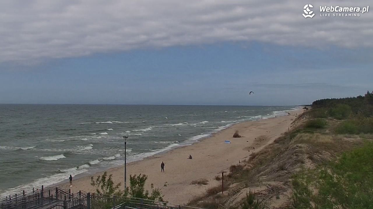 ŁAZY - widok na plażę - 30 maj 2026, 15:01