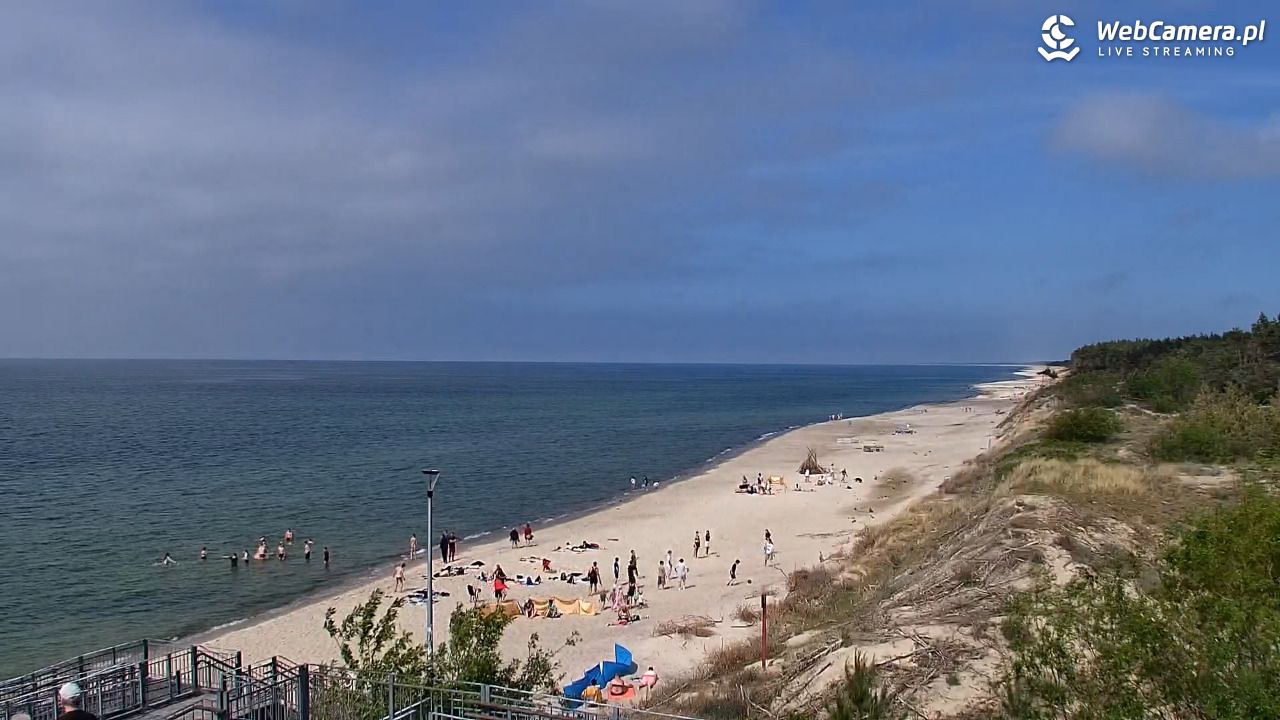 ŁAZY - widok na plażę - 01 czerwiec 2026, 15:22