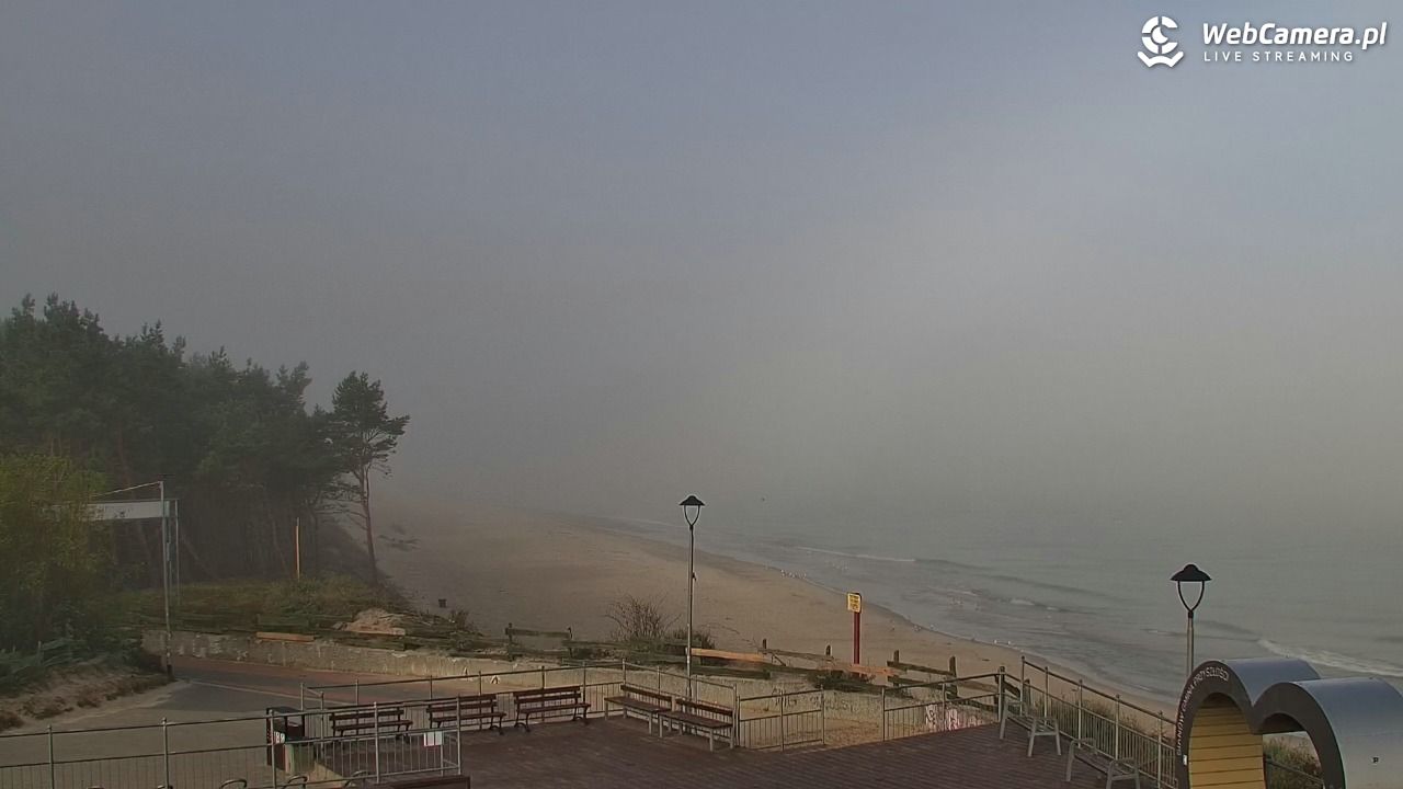 ŁAZY - widok na plażę - 25 sierpień 2026, 08:28