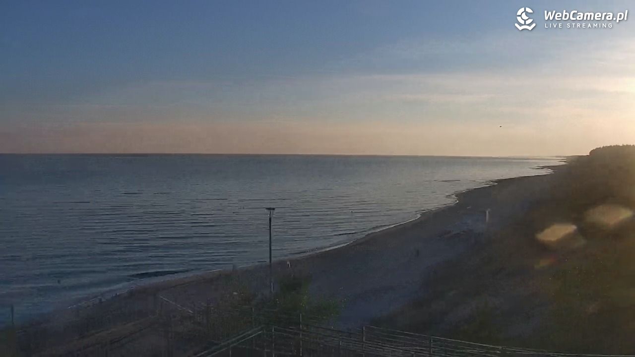 ŁAZY - widok na plażę - 16 lipiec 2026, 05:36
