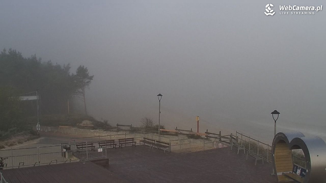ŁAZY - widok na plażę - 25 sierpień 2026, 07:39