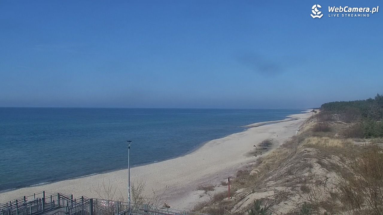 ŁAZY - widok na plażę - 17 kwiecień 2026, 15:51