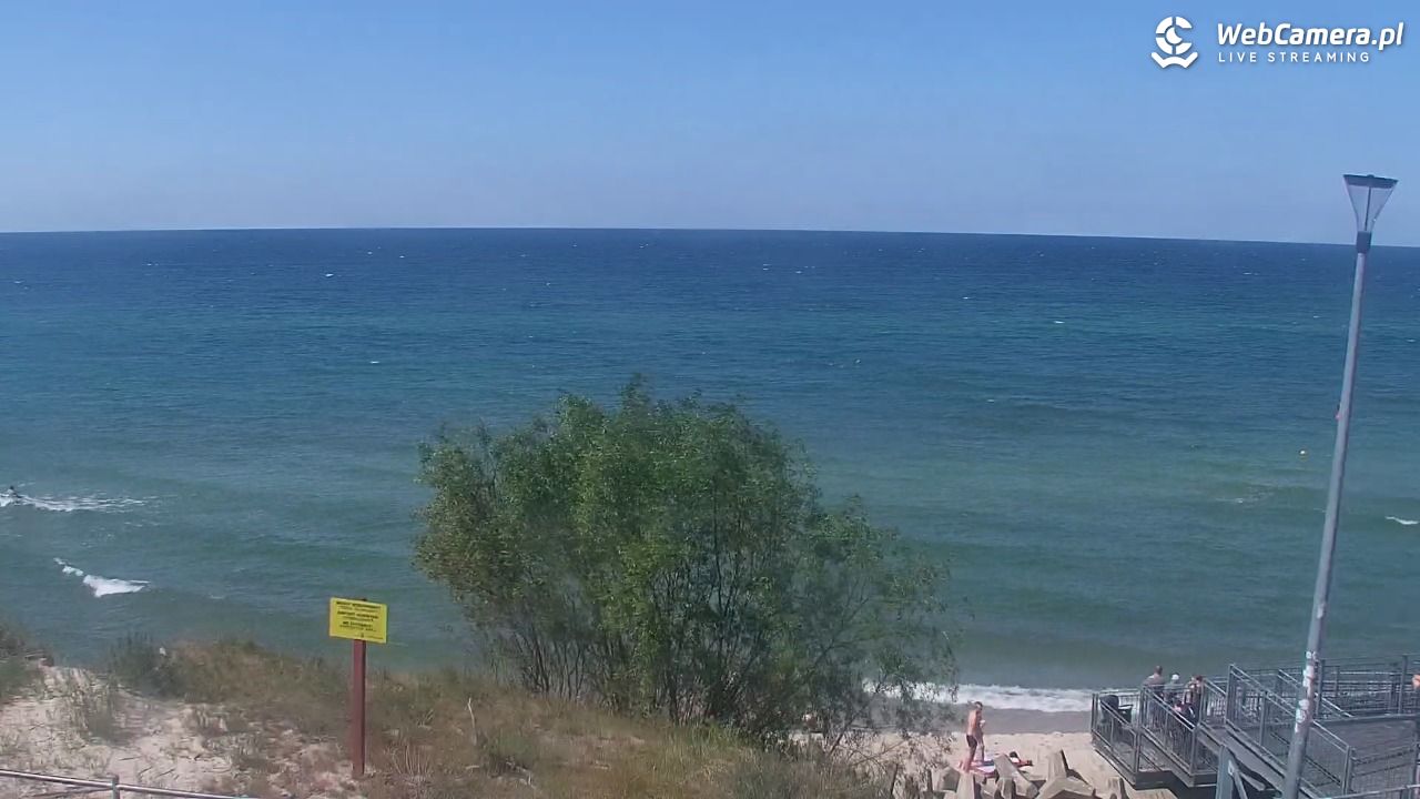 ŁAZY - widok na plażę - 16 lipiec 2026, 14:18