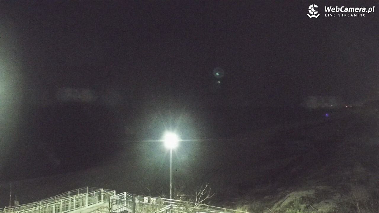 ŁAZY - widok na plażę - 26 luty 2026, 22:22
