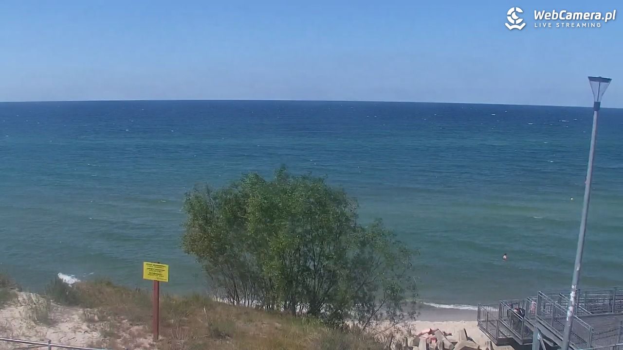 ŁAZY - widok na plażę - 16 lipiec 2026, 14:14