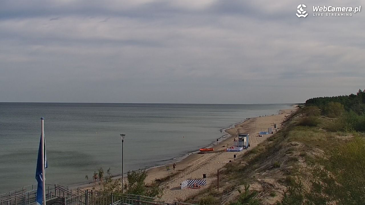 ŁAZY - widok na plażę - 28 sierpień 2026, 09:56