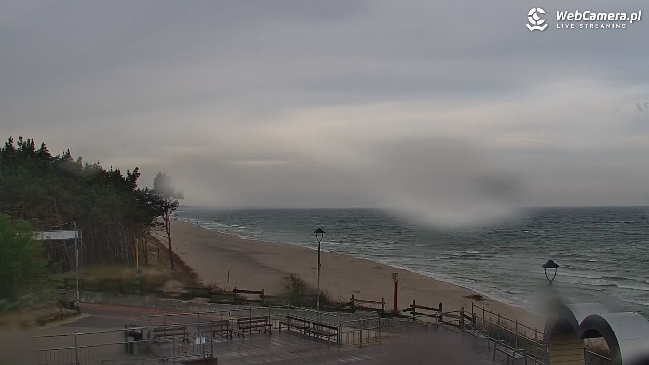 ŁAZY - widok na plażę - 30 maj 2026, 06:25