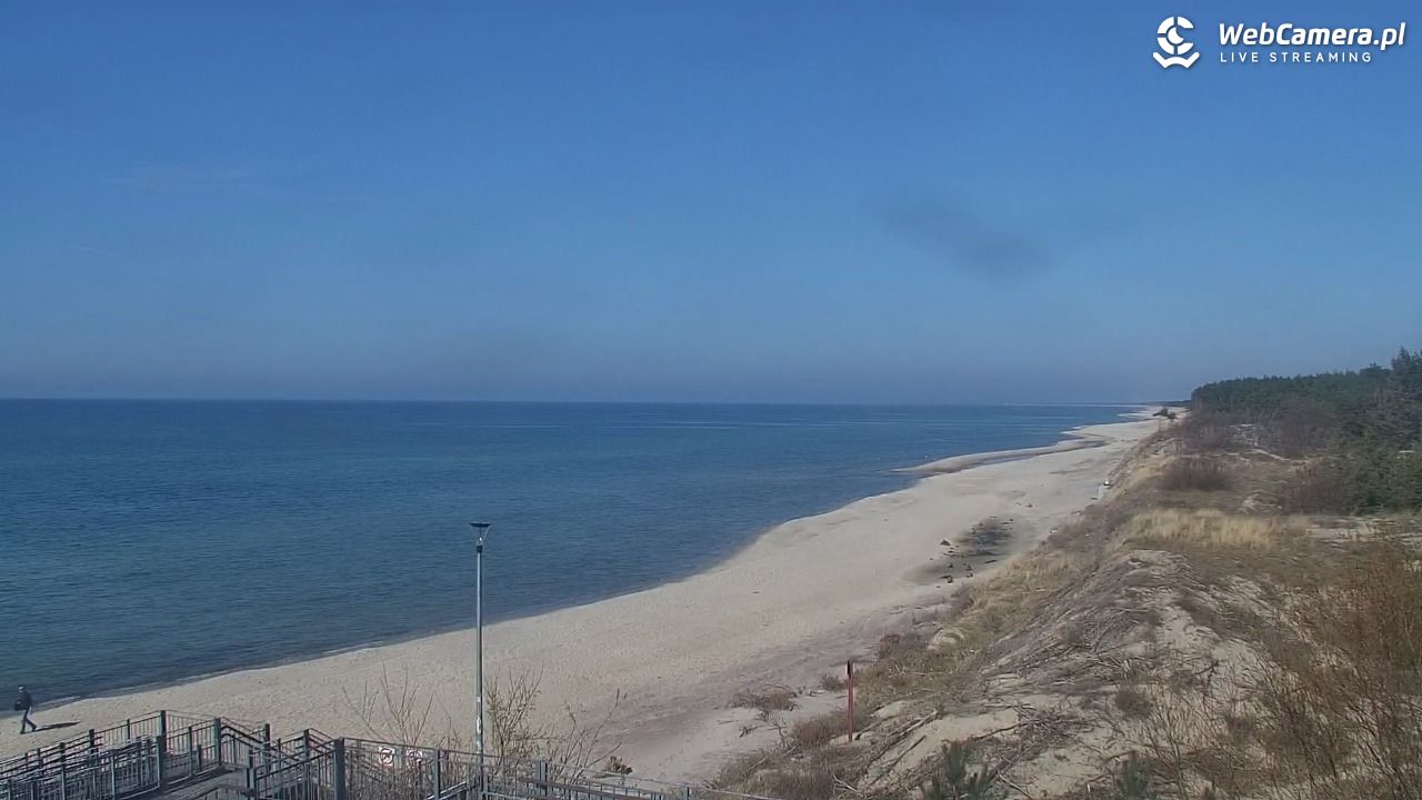 ŁAZY - widok na plażę - 17 kwiecień 2026, 15:51