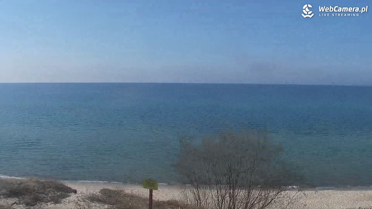 ŁAZY - widok na plażę - 17 kwiecień 2026, 15:50