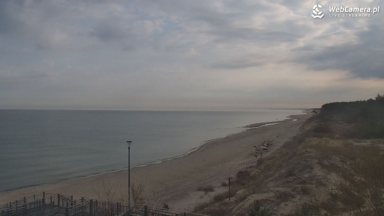 ŁAZY - widok na plażę - 16 kwiecień 2026, 07:52