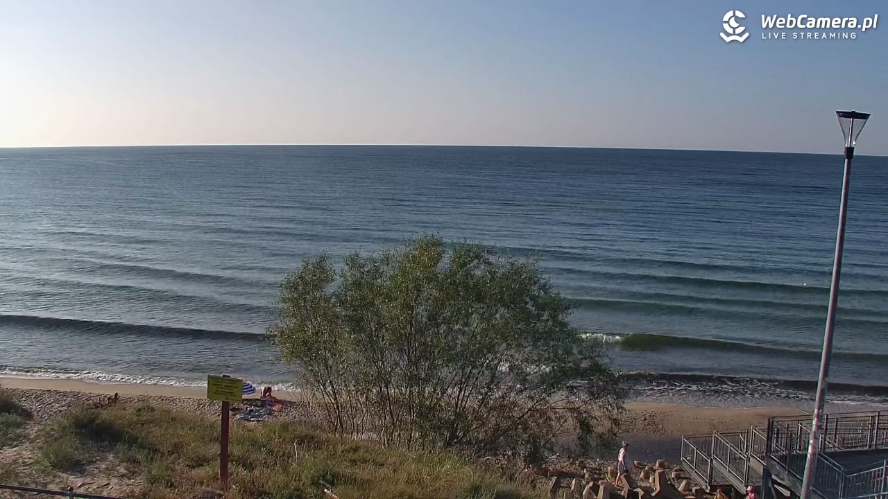 ŁAZY - widok na plażę - 27 sierpień 2026, 17:48