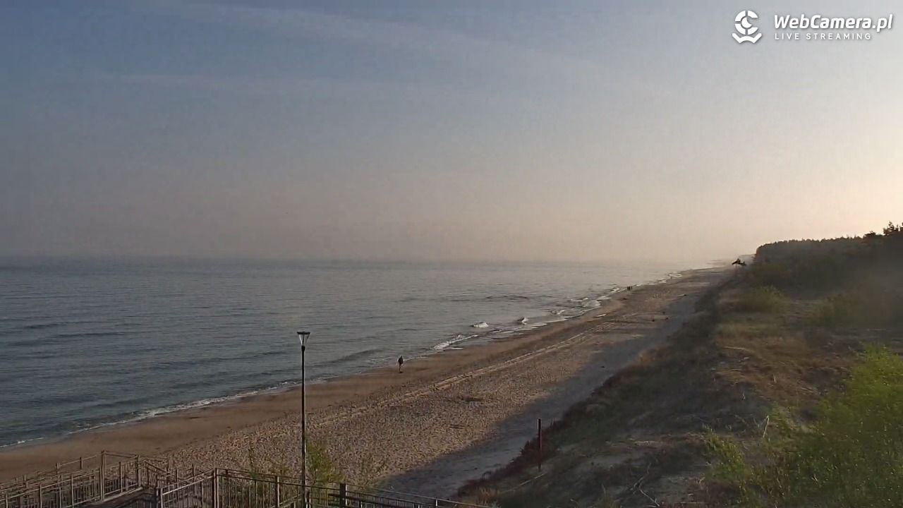 ŁAZY - widok na plażę - 01 maj 2025, 07:07