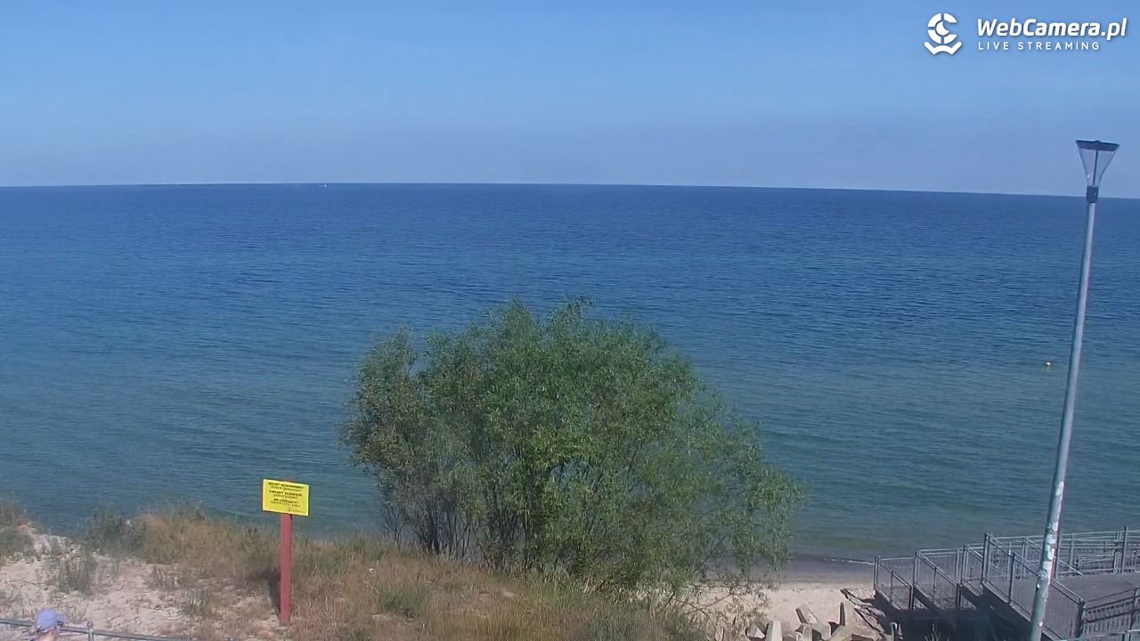 ŁAZY - widok na plażę - 16 lipiec 2026, 10:07