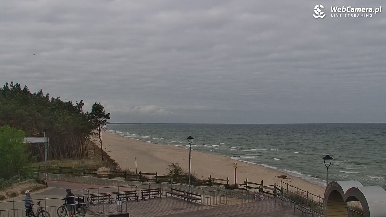 ŁAZY - widok na plażę - 31 maj 2026, 10:15