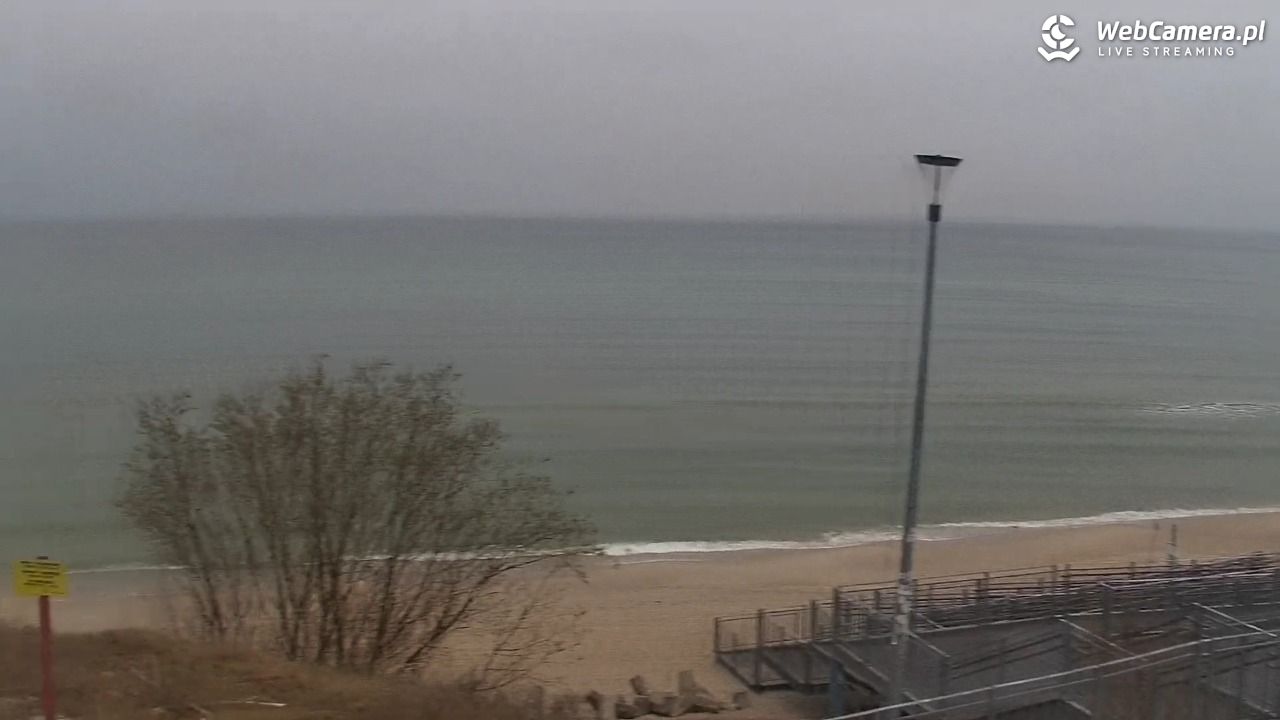 ŁAZY - widok na plażę - 14 kwiecień 2026, 18:26